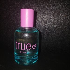 Rue21 True Perfume with Pink Cap and Blue Liquid